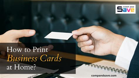 can you print business cards at home and explore the benefits of outsourcing tasks to enhance productivity?